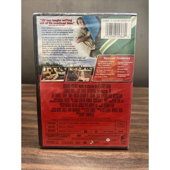 NEW SEALED RV Robin Williams DVD Full Screen 2006 Comedy Special Features - Picture 2 of 3